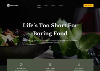 Blocksy Restaurant